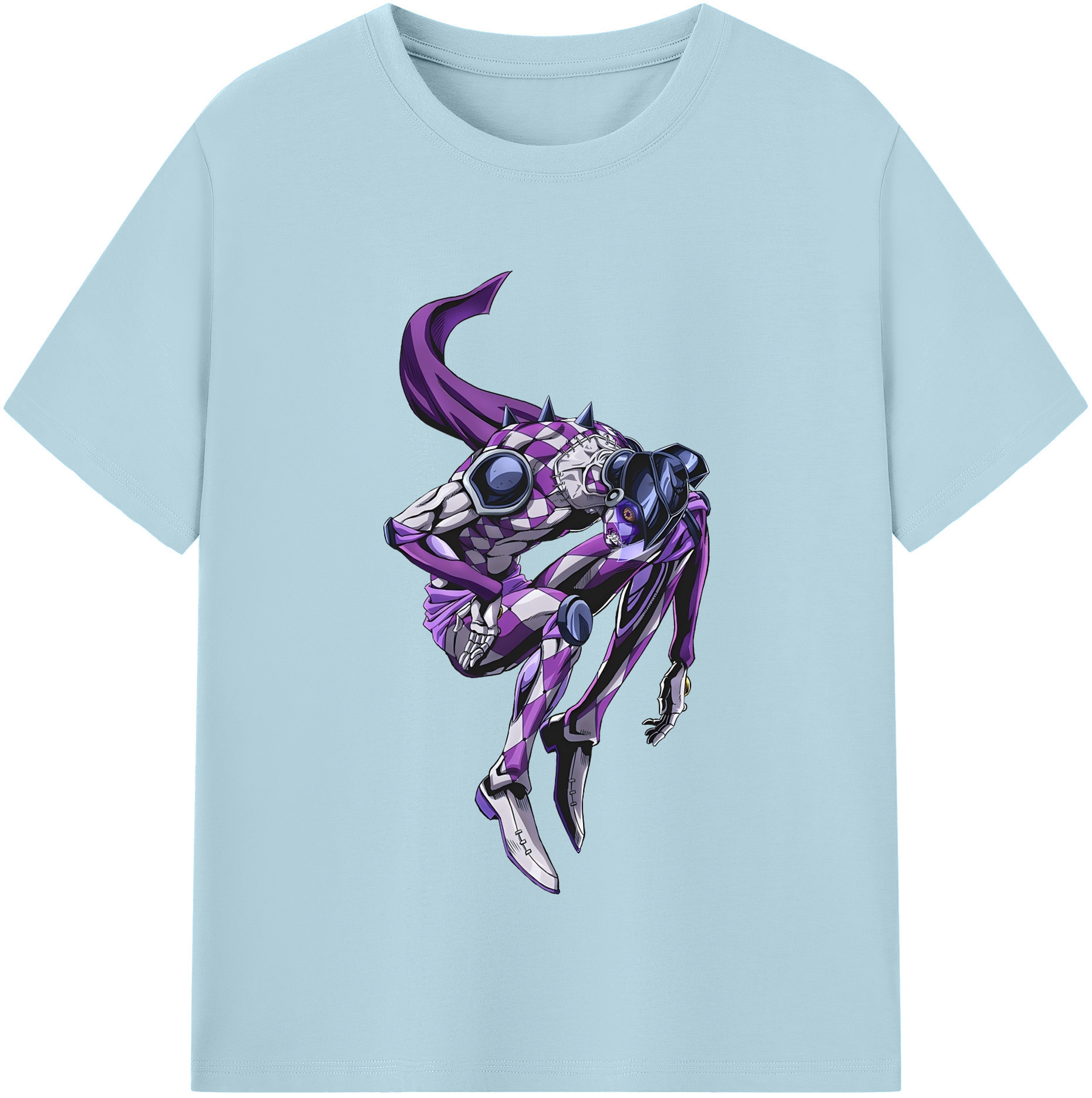 （画像用） ジョジョの奇妙な冒険 パンナコッタ?フー JoJo's Bizarre Adventure Pannacotta Fugo 綿100％半袖Tシャツ（フロントプリント）